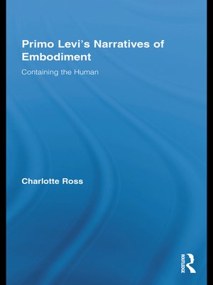cover image of Primo Levi's Narratives of Embodiment